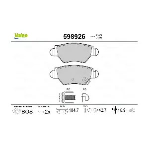 VALEO 598926
