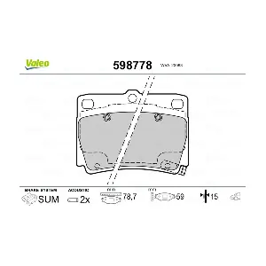 VALEO 598778