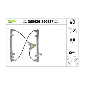 VALEO 850626 Склопідйомник