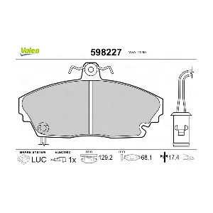 VALEO 598227