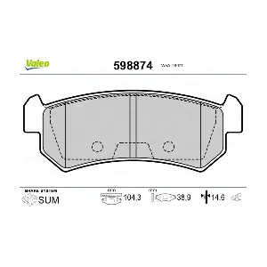 VALEO 598874