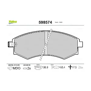 VALEO 598574