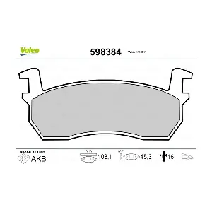 VALEO 598384