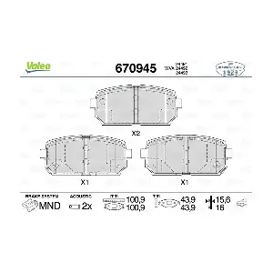 670945 VALEO