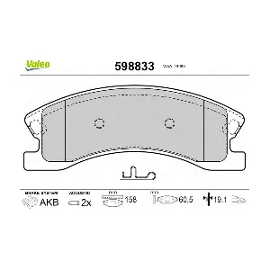 VALEO 598833