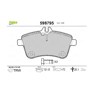 VALEO 598795