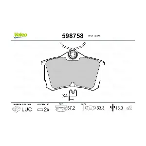 VALEO 598758