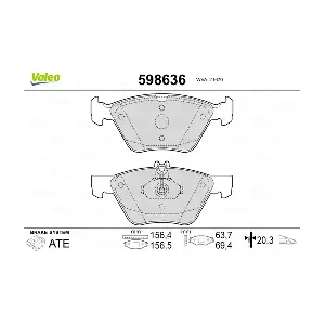 VALEO 598636