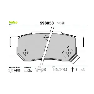 VALEO 598053