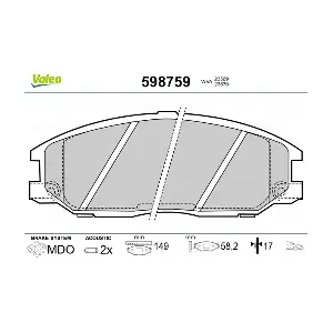 VALEO 598759