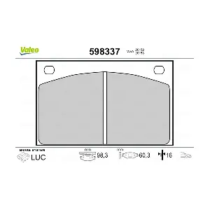 VALEO 598337