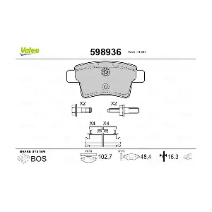 VALEO 598936