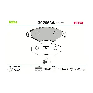 VALEO 302663A