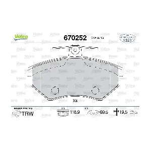 VALEO 670252