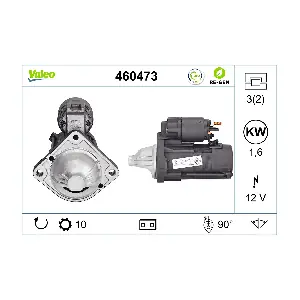 VALEO 460473 Стартер
