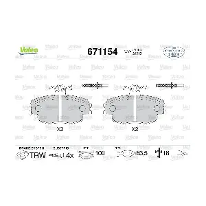 671154 VALEO