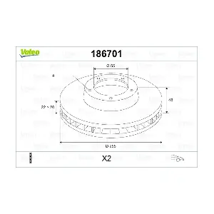 VALEO 186701