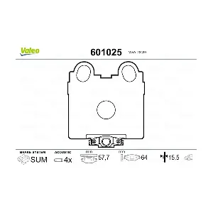 VALEO 601025