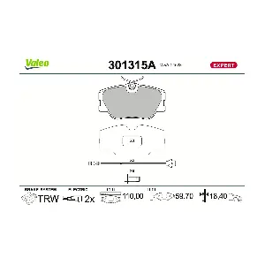 VALEO 301315A