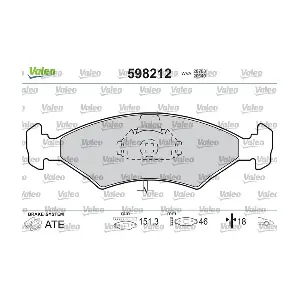 VALEO 598212