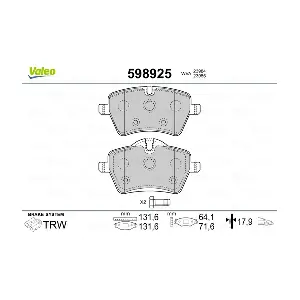 VALEO 598925