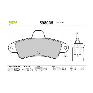 VALEO 598035