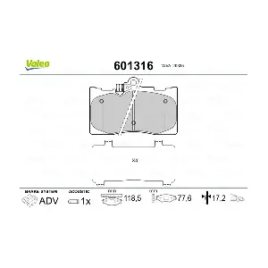 VALEO 601316