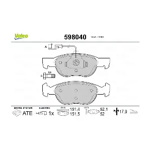 VALEO 598040
