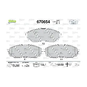 VALEO 670654