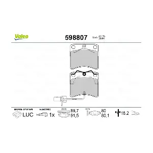 VALEO 598807