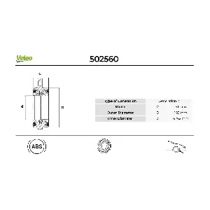 VALEO 502560