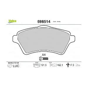 VALEO 598514