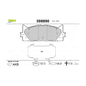 VALEO 598890