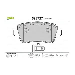 VALEO 598727