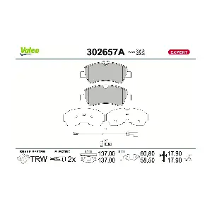 VALEO 302657A