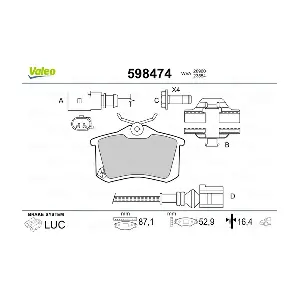 VALEO 598474