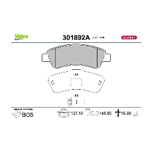 VALEO 301892A