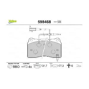 VALEO 598468