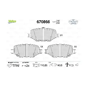 670866 VALEO
