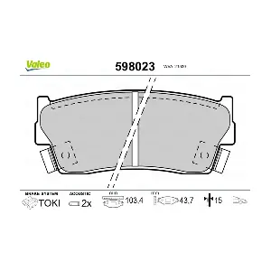 VALEO 598023