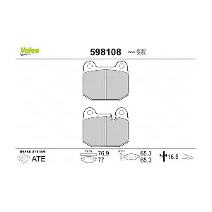 VALEO 598108