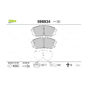 VALEO 598934
