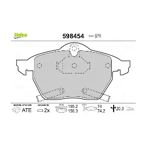 VALEO 598454