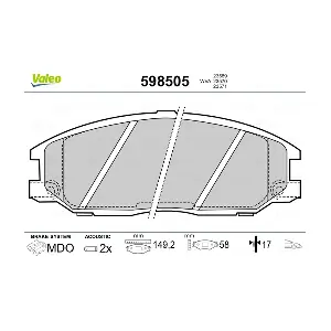 VALEO 598505