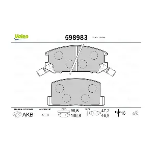 VALEO 598983