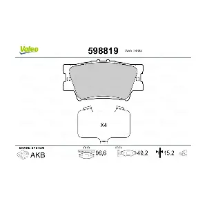 VALEO 598819