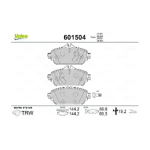 VALEO 601504