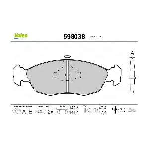 VALEO 598038