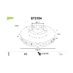 VALEO 673104
