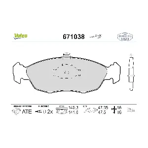 VALEO 671038